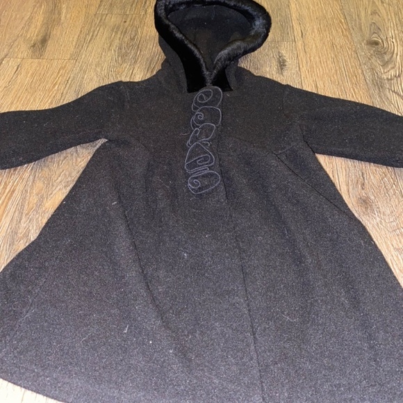 Girls Starting Out 18 months black dress coat - Picture 4 of 7